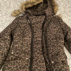 Day trip leopard print coat